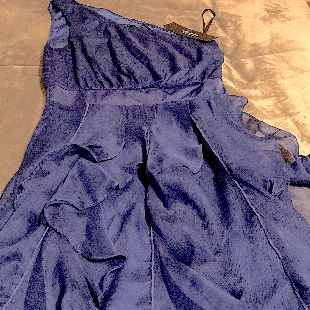 Navy Blue Cocktail Dress